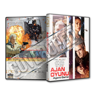 Agent Game - 2022 Türkçe Dvd Cover Tasarımı